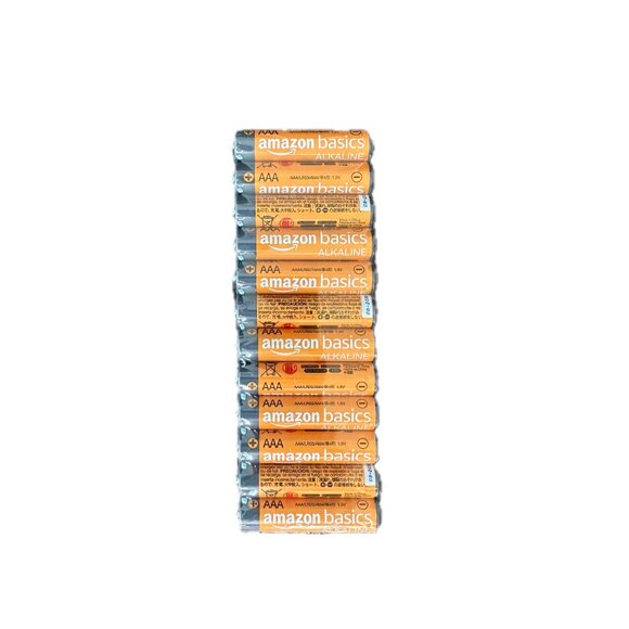 12-Pack AAA Batteries Amazon Basics Alkaline High-Performance 1.5 Volt - Picture 2 of 5